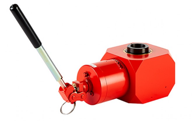 جک روغنی آلومینیومی پمپ سرخود با ظرفیت 21 تن مدل JCH -Range ساخت هایفورس انگلستان