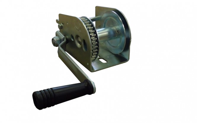 وینچ دستی کشنده عمودی با ظرفیت 596 کیلوگرم مدل 5 N1 - 596 ساخت هوچز فرانسه